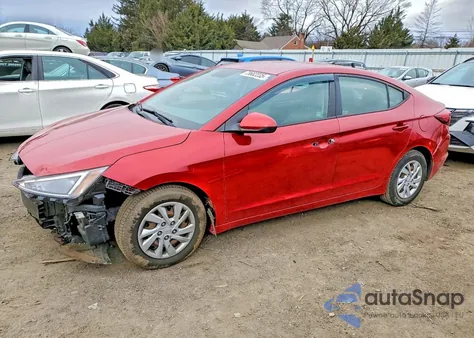 2019 Hyundai Elantra Se z USA, uszkodzony, nr VIN 5NPD74LF5KH479767